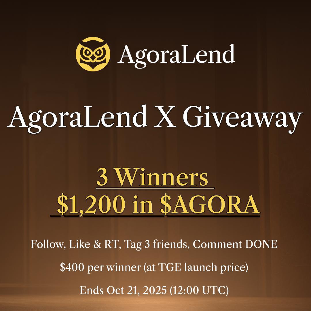 AgoraLend tweet media