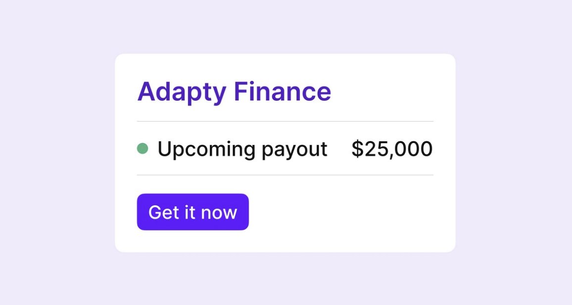 codewithburakk's tweet image. Bu arada burada çok bahsetmedik ama geçtiğimiz ay Adapty Finance’ı duyurduk. Apple’ın 45 günlük bekleme süresini ortadan kaldıran bir sistem; ay bittiğinde aynı gün paranızı çekebiliyorsunuz. İlginizi çekiyorsa DM’den detayları öğrenebilirsiniz.