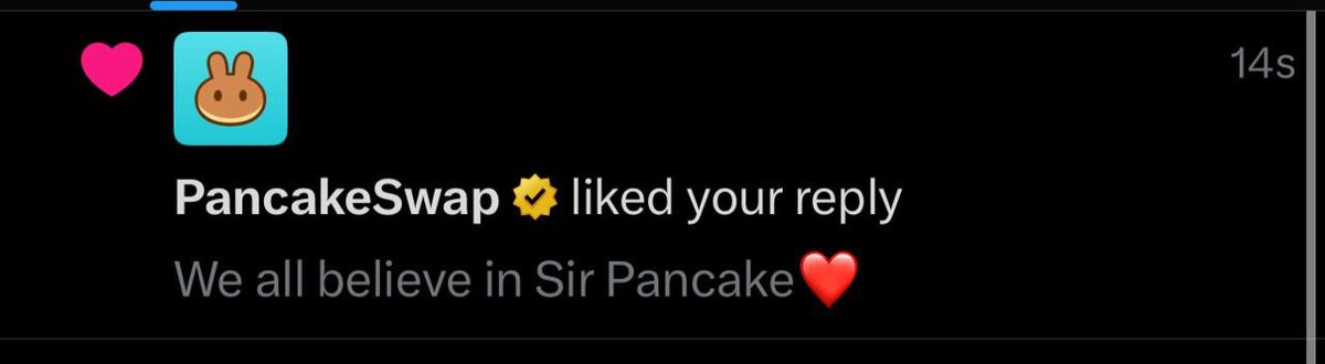 look who just liked our reply👀