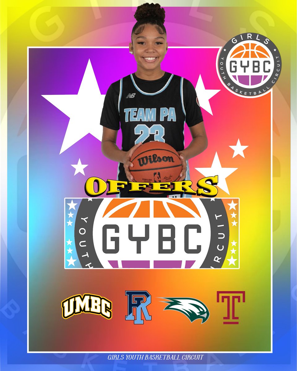 Gybcircuit_'s tweet image. Class of 2028 (GYBC Alum) Kayanah Taylor holds offers from Rhode Island, UMBC, Temple and more.