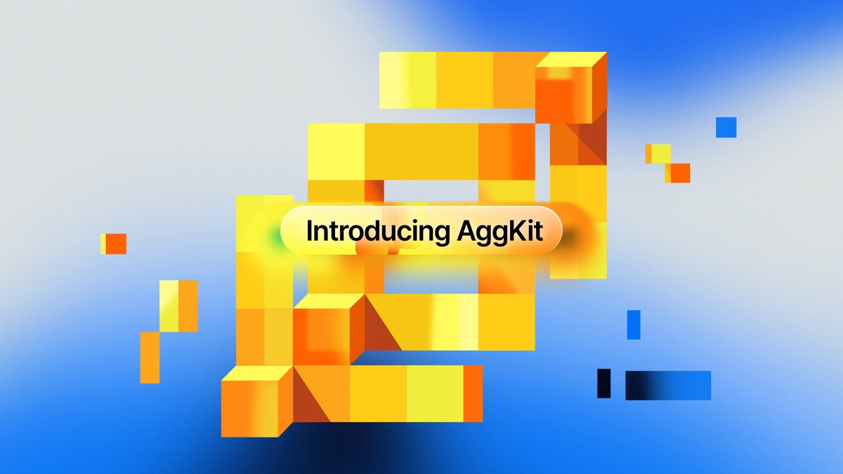 Agglayer's tweet image. Introducing AggKit: the standardized path enabling any chain to connect to Agglayer
The toolkit makes it simple, safe, and repeatable for non-CDK chains to unlock Agglayer’s network effects, all while keeping full sovereignty
Shipped as part of the latest v0.3.5 release