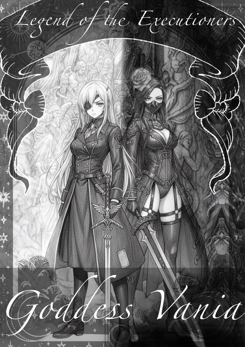 ギロチンとメイデンが
キャッスルバニアシリーズに出たらという
妄想がNIKKEリリース当初から
ずっとあったけど、ずっと少しずつ進めて
ほぼ2年半ようやく納得のできる形に
悪魔城ドラキュラのパロディ
魔嬢伝説エクスターナーズ
#メガニケ　#NIKKE #ギロチン　#メイデン
#パロディ