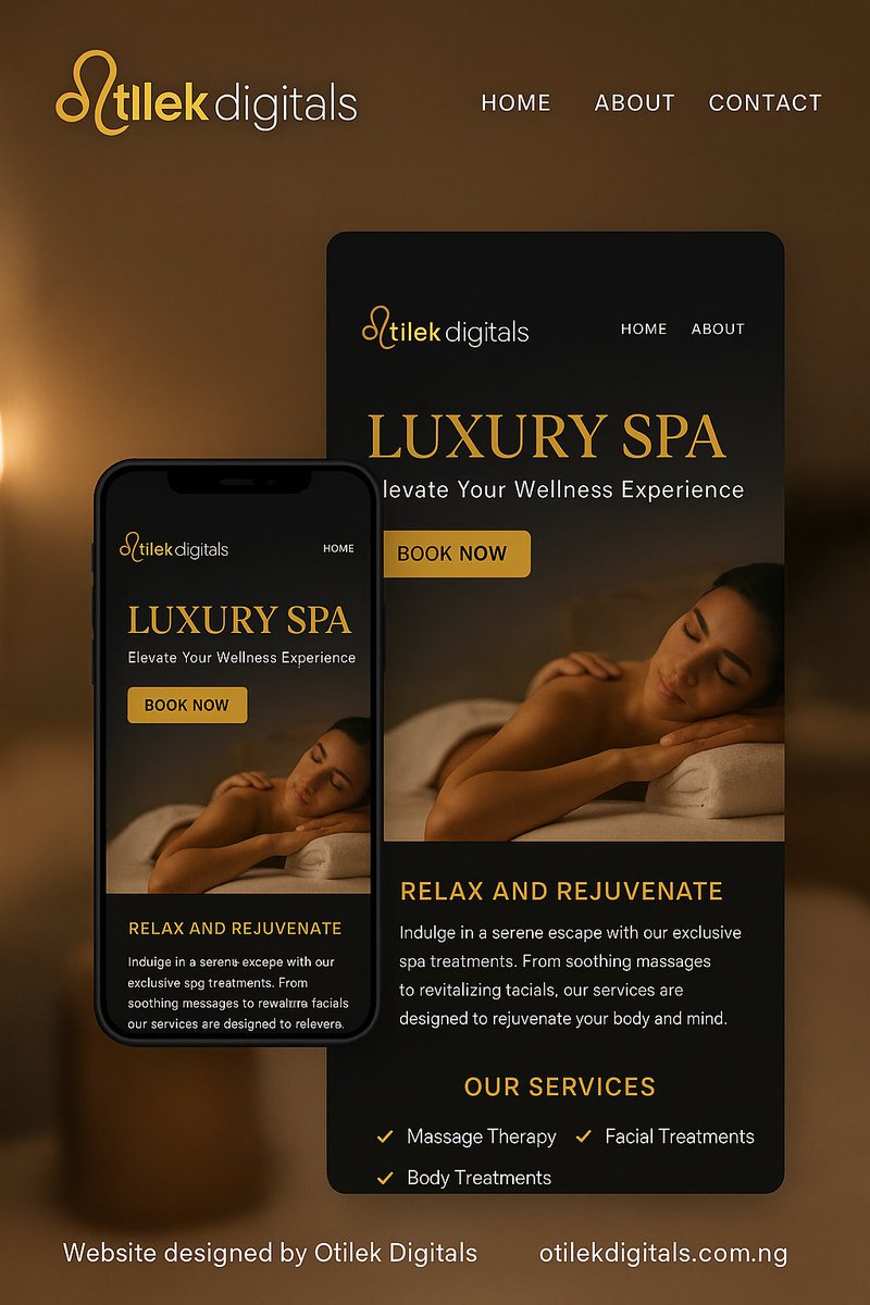 otilektualbeing's tweet image. Simplicity, balance, and beauty in every pixel.
A digital experience crafted for modern spa and wellness brands.
#SpaDesign #WellnessWebDesign #LuxurySpa #UIUXDesign #HealthAndWellness #SpaWebsite #DigitalBranding #CreativeDesign #WellnessStudio #WebDesign #LuxuryWellness