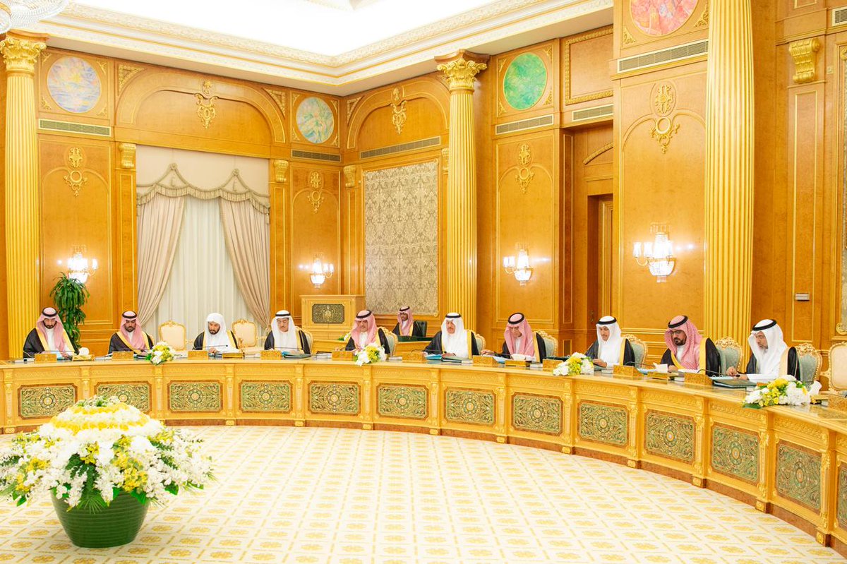 #مجلس_الوزراء يطّلع على مجمل الاجتماعات الدولية التي استضافتها المملكة ضمن نهجها القائم على تعزيز الحوار متعدد الأطراف وتكثيف التنسيق المشترك الذي يخدم الأمن والسلم الدوليين، ويسهم في معالجة التحديات العالمية، وتوفير الظروف الداعمة للتنمية.
#واس