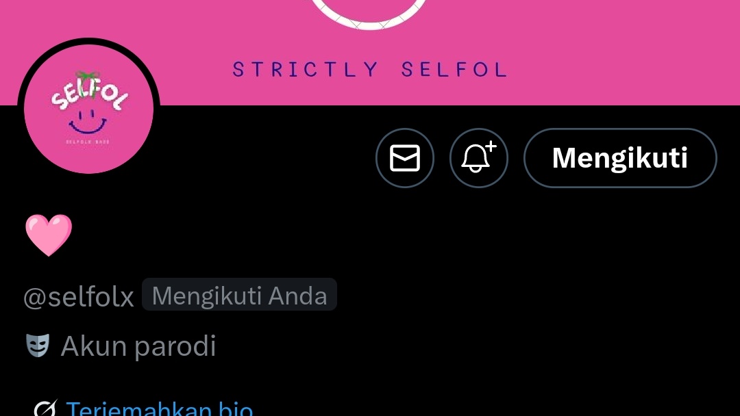 jlhoonv's tweet photo. @selfolx alhamdulillah rezeki dapet follback base cakep! https://t.co/ojPz2CsiTu