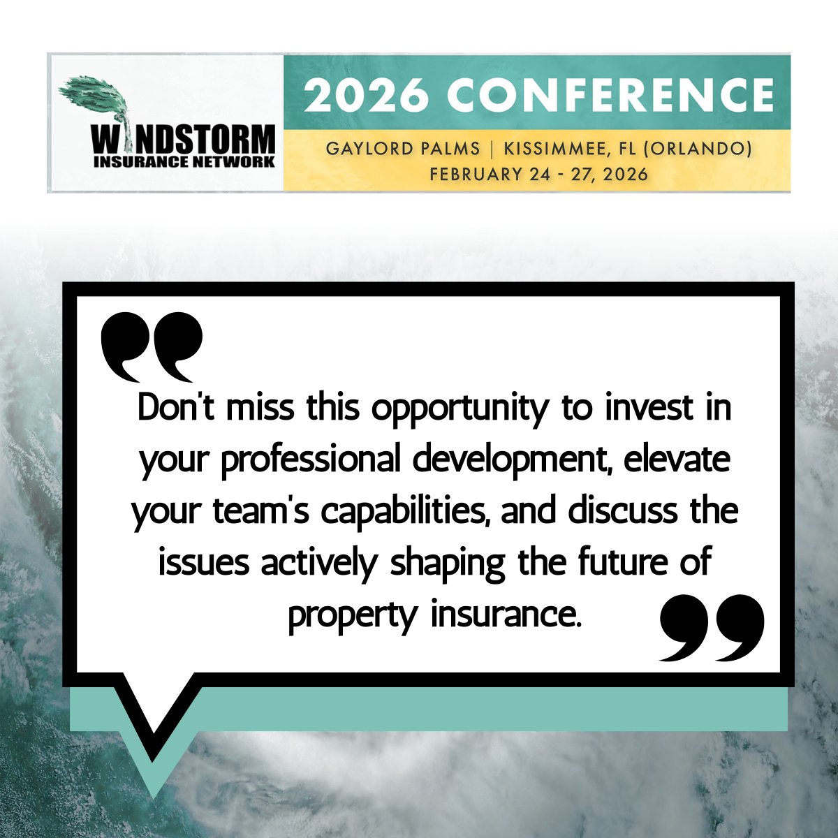 WIND 2026 will help you expand your knowledge, skills and network. The WIND Conference is the only conference representing all segments of the windstorm insurance claims. Learn more: 🔗ow.ly/rPMh50WXFqg
#WINDNetwork #WIND2026 #WINDReConnectReEngage