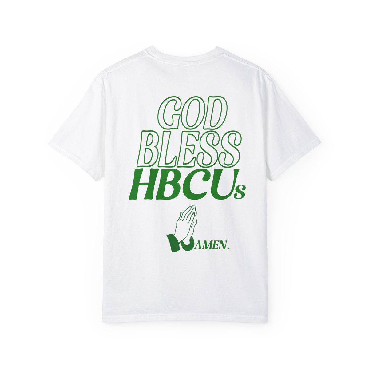 Have you guys seen my God Bless HBCUs shirts? (Sweatshirts are in my store too)…

I said lets do “God Bless the TaTas” for Breast Cancer Awareness, but my mom said thats tacky 🥴 what yal think?