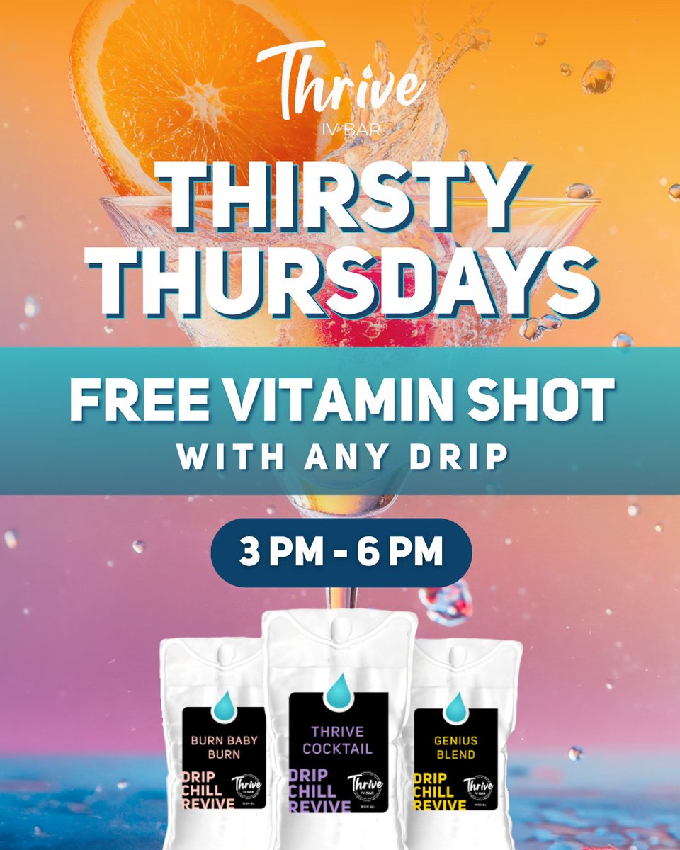 Thrive IV Bar tweet media