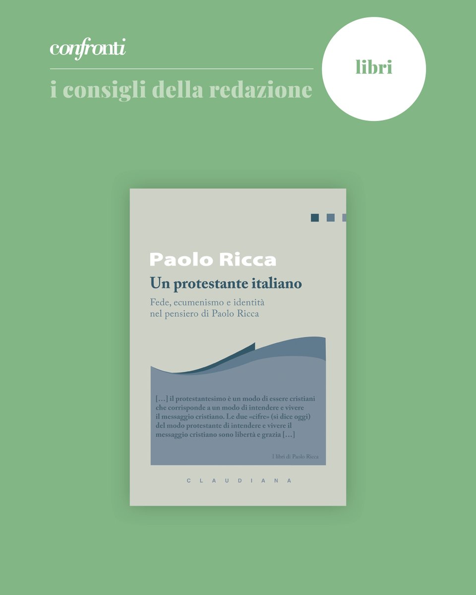 📚 Claudio Paravati consiglia “Un protestante italiano”.