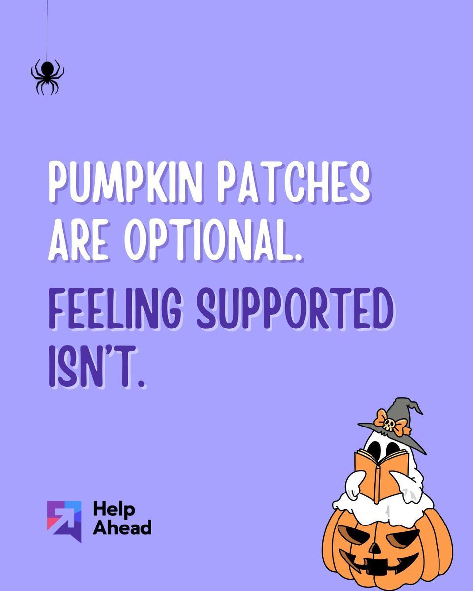 HelpAheadTO's tweet image. If your children are struggling (or if you are), #HelpAheadTO can connect you to free mental health support in #Toronto.
🎃 Find out how we can help at helpahead.ca.