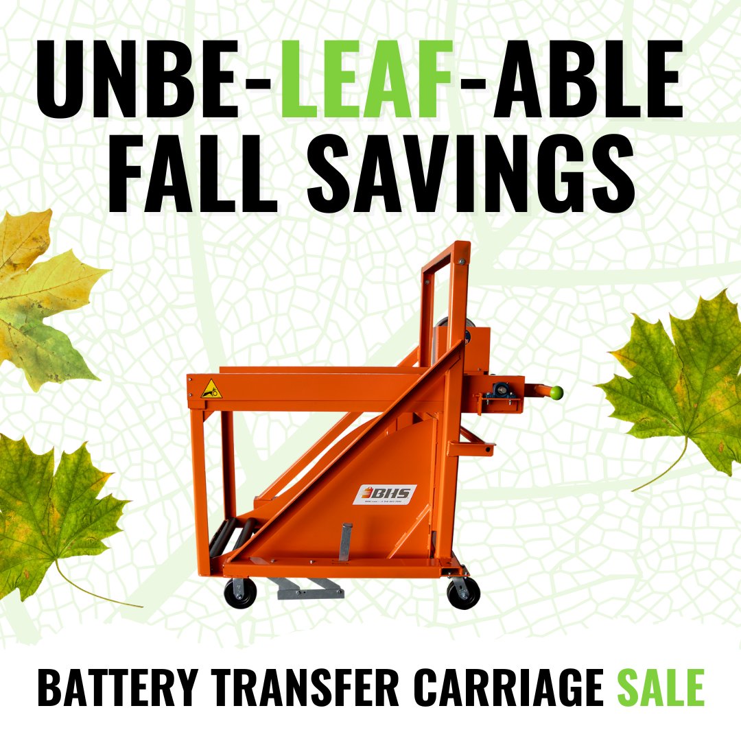 SolusGroupInc's tweet image. The Leaves Aren’t the Only Thing Falling! Save Big with low Battery Transfer Carriage prices! These portable forklift battery changers are on sale, in stock, and ready to ship. But act fast, quantities are limited!

solusgrp.com/btc-4-mpp-oran… 

#BatteryHandling