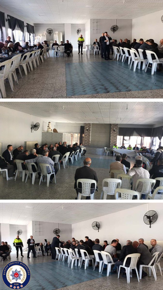 📌2024–2027 Karayolu Trafik Güvenliği Eylem Planı kapsamında bilgilendirme çalışmaları yapılmıştır.

2025–2026 eğitim-öğretim döneminde, trafik ve asayiş tedbirleri çerçevesinde 62 okul servis şoförüne;

✔ Trafik kuralları
✔ Güvenli sürüş teknikleri
✔ Farkındalık eğitimi