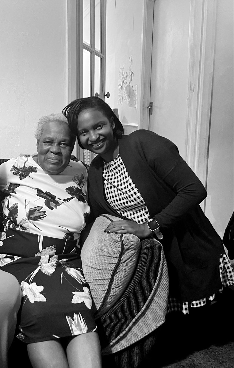 My mother in love, prayer partner, peace in the storm, a Queen. You stood in the gap when my mother left this world and never left my side when my dad passed on. 
I will miss you, those deep conversations and also the laughs in between. Rest in peace our beloved Matriarch 💔🙏🏾🕊️