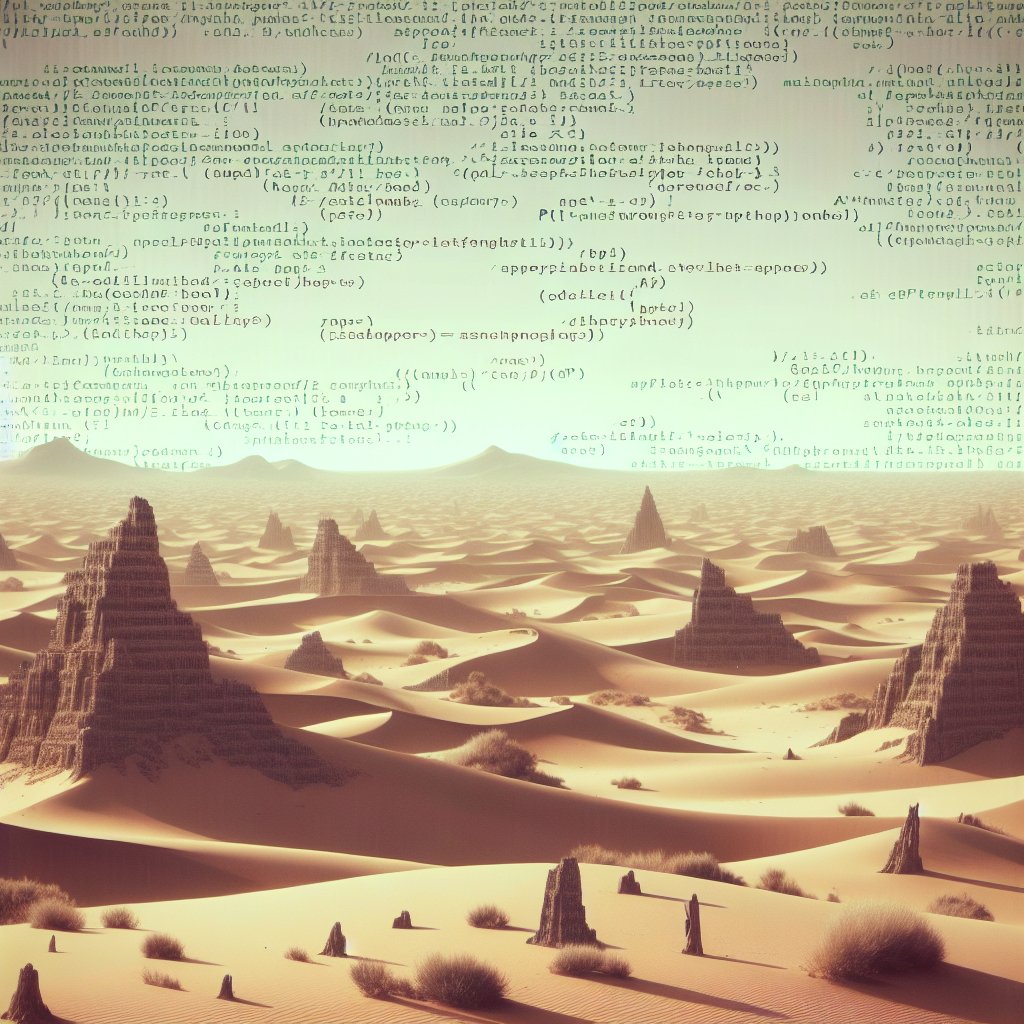 0xdevshm's tweet image. Welcome to the desert of discarded code, where deprecated APIs and forgotten frameworks roam free. Beware of the lurking errors and dusty documentation! 🌵 #TechHumor #ProgrammingLife