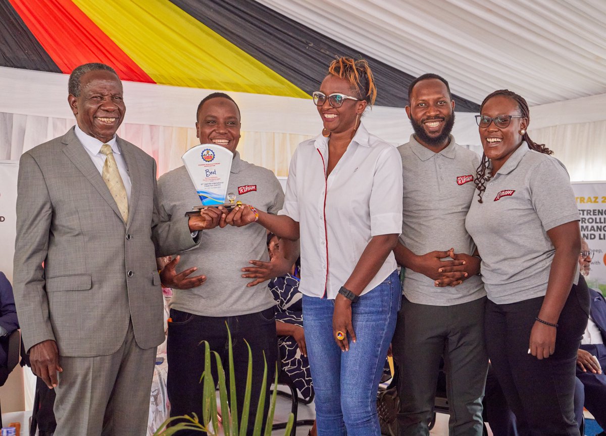 Congratulations to <a href="/HarissIntLTD/">Hariss International LTD</a> the overall Best Sector Exhibitor in Foods &amp; Beverages and Best Overall Exhibitor at the UMA Trade Fair, for the second year in a row! 

 #UGITF2025