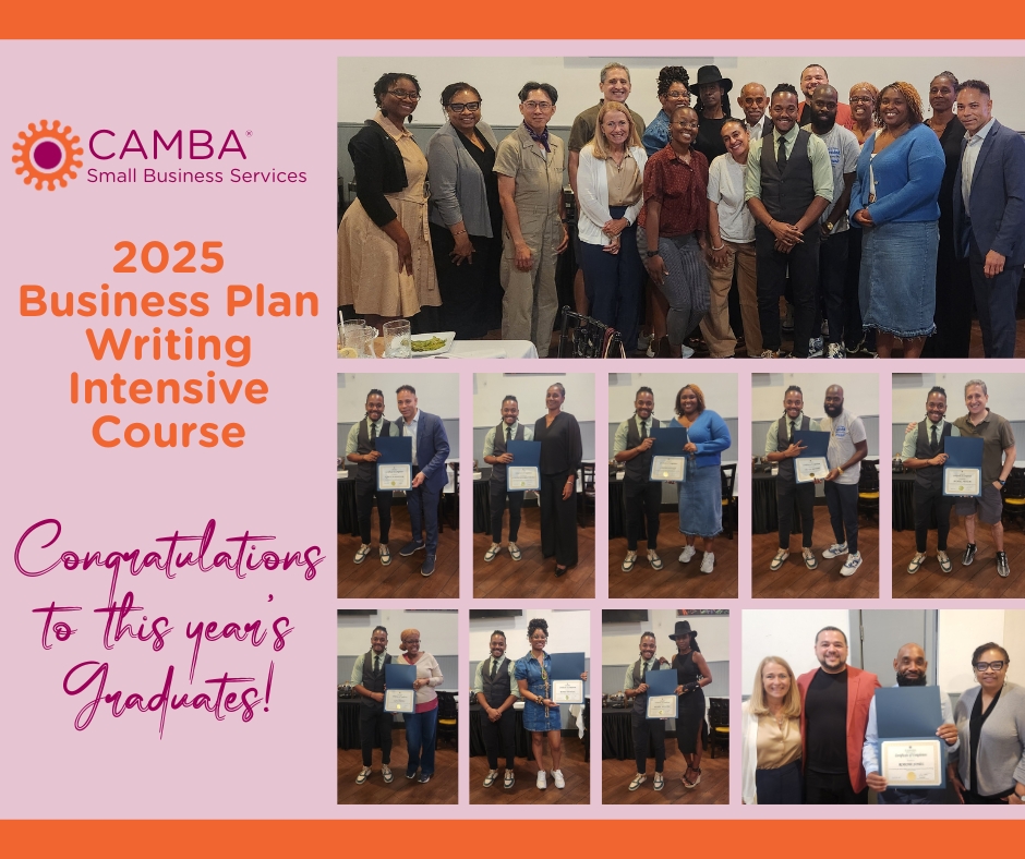 CAMBAInc's tweet image. Graduation ceremony for the 2025 Business Plan Writing Intensive Course! 🎓✨ Congrats to all participants! #SmallBusiness #Entrepreneurship
