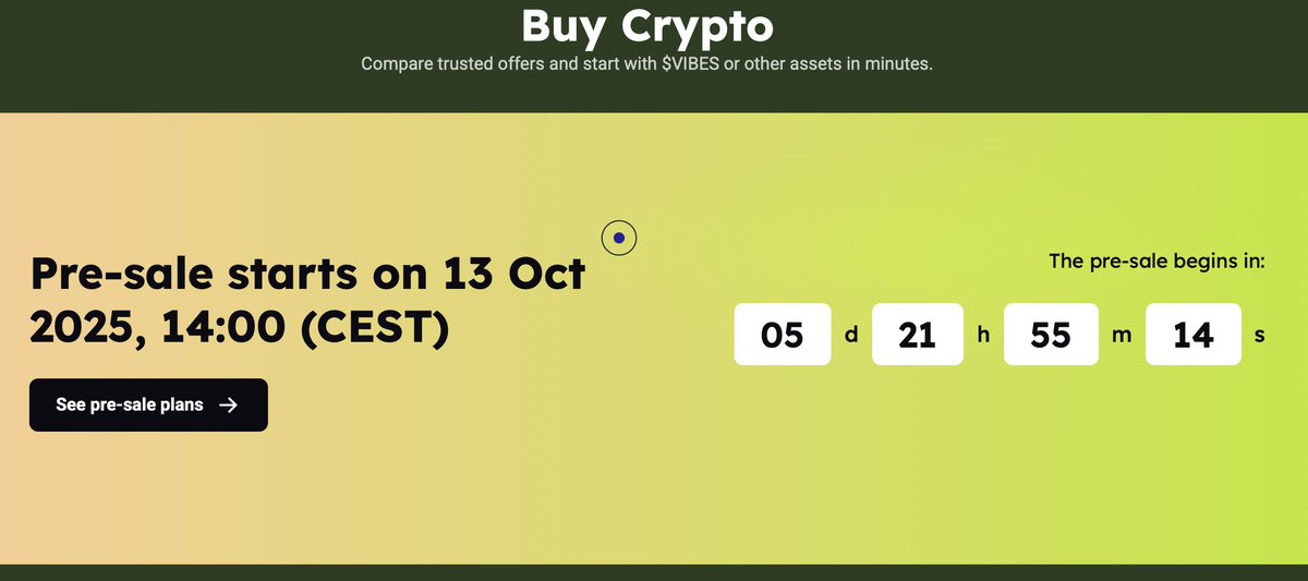 FutureVibes2025's tweet image. FutureVibes Presale starts on October the 13th, 2025. Join us, check it out. futurevibes.io
#FutureVibes #CharityProject #VibesCommunity