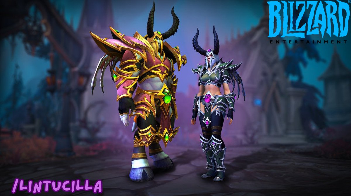 Lintucilla's tweet image. SORTEO de un pack de tranfi de Atavío de Señor del Terror para celebrar la salida de Legion Remix y gracias a @Warcraft_ES 

✅Seguirme @Lintucilla
🔁RT y Like a este post
🇪🇺Sólo Europa
Hasta el día 13/10

#WoW_Partner  #LegionRemix