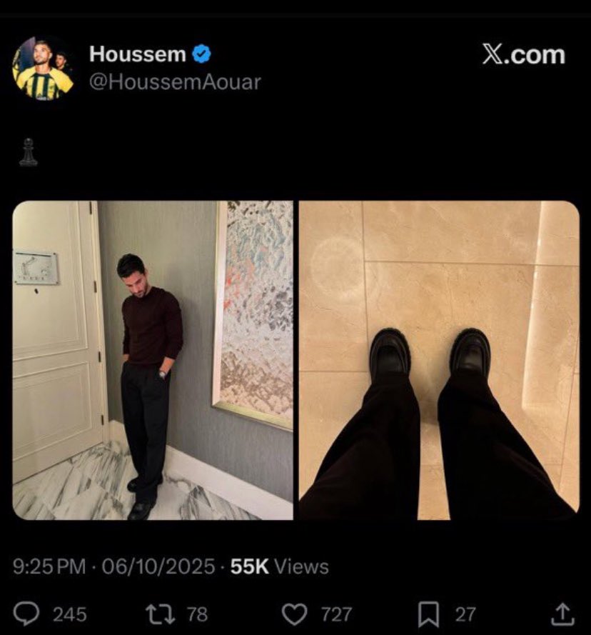 أنا ضد هذي التصرفات ❌

لكان على عوار  ان يحترم جمهور #الاتحاد لا تتنظر الاحترام  وانت لا تحترم جمهورك 🤫

واغلب الردود كانت ان هناك مدرب قادم لايرضى البرود خسرت الكورة وتتذمر وتبري نفسك 

في النهاية الانتقاد من مصلحتك للتعديل أخطاك 

فقط وصلت ياكابتن <a href="/HoussemAouar/">Houssem</a> 🫵