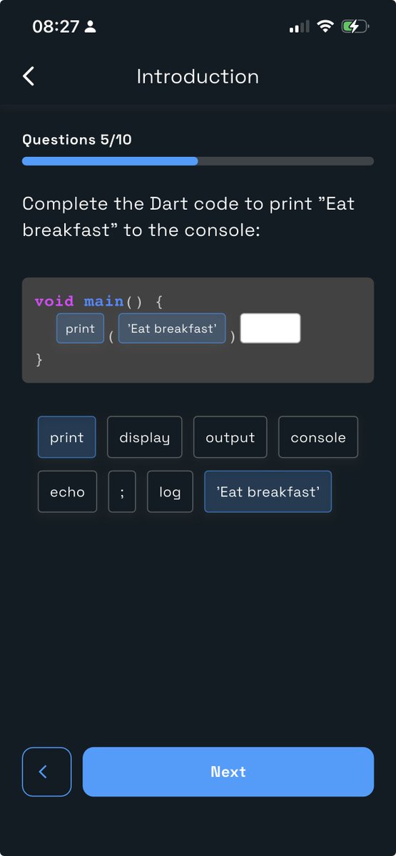 odinachidavid's tweet image. 🎉 Dartlane → Dartic
Cleaner. Bolder. Built for Dart devs.
Now includes DSA, quizzes, courses, videos, IDE, progress saving & social login.
📱 iOS: apps.apple.com/us/app/dartic/…
🤖 Android: play.google.com/store/apps/det…
#Dartic #Dart #Flutter