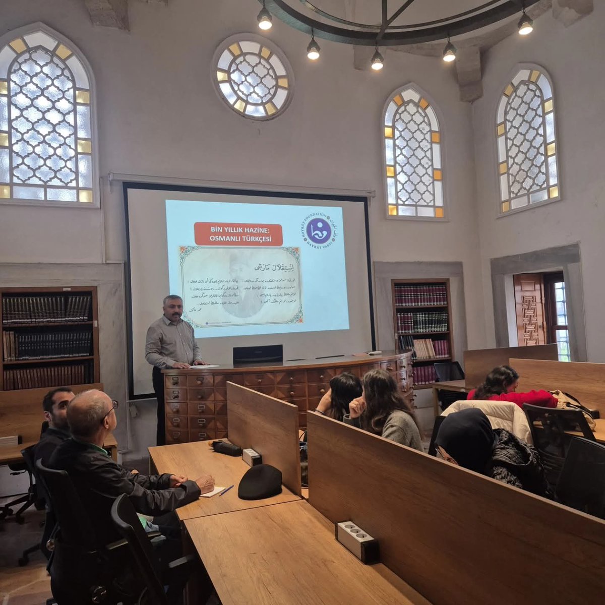 Üsküdar Şemsi Paşa Kütüphanesindeki Osmanlıca kursumuz başladı. <a href="/semsipasaktp34/">ŞemsipaşaKütüphanesi</a> <a href="/hayratvakfi/">Hayrât Vakfı</a>