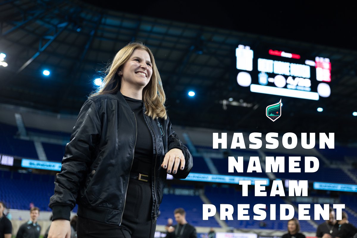 MNAuroraFC's tweet image. From day one, Saara Hassoun has believed in what makes Aurora special — people, purpose, and possibility.  
We’re proud to share she’s stepping into the role of President of Minnesota Aurora FC.

The future’s bright — and very Aurora. 💫