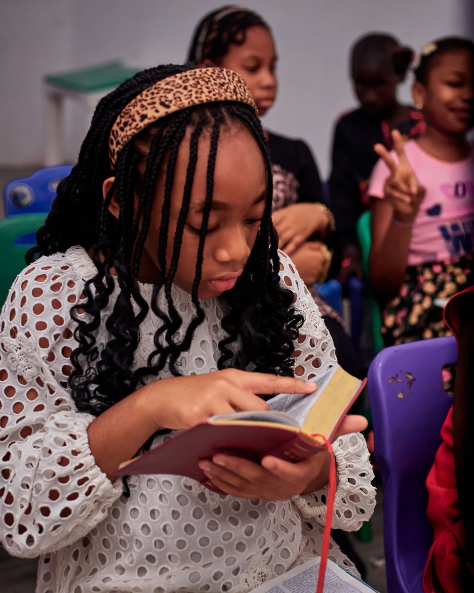 Harvestersabj's tweet image. The purest form of connection. Watching these little hearts, lifted worship, prayer, and study of God's word is the most beautiful reminder of simple, profound faith. Let the children come! 

#harvestersabuja #littleones #kidszone