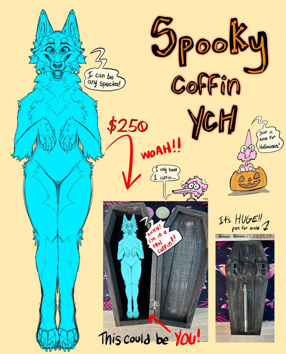 CrowParadeArt's tweet image. My girlfriend has a harder time making sales nowadays. I know it’s discouraging but I want her to know her art is valued and worth all of what she puts into what she does.

If anyone wants this 
Please contact @noctbytes if you want this YCH! It is more than what is here. Flowers…