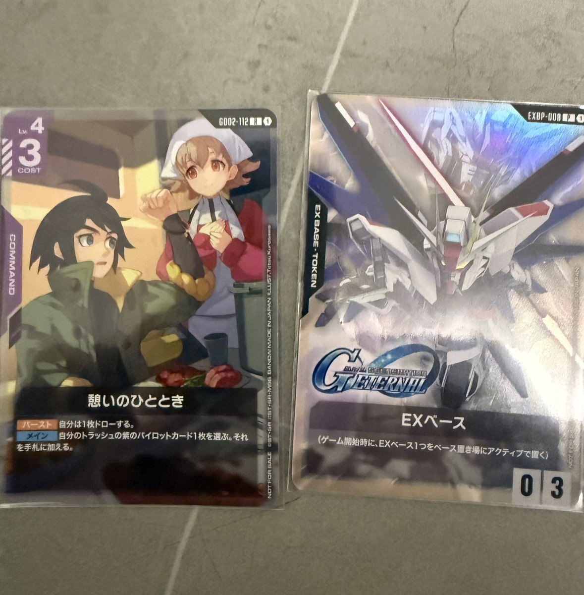 RimuChannels's tweet photo. 今日のガンダムカードゲームショップバトルの結果惨敗しましたw
はプロモは欲しいの出たので勝ちって事で明日も頑張ります(●´ω｀●) https://t.co/XJzZEH7L4F