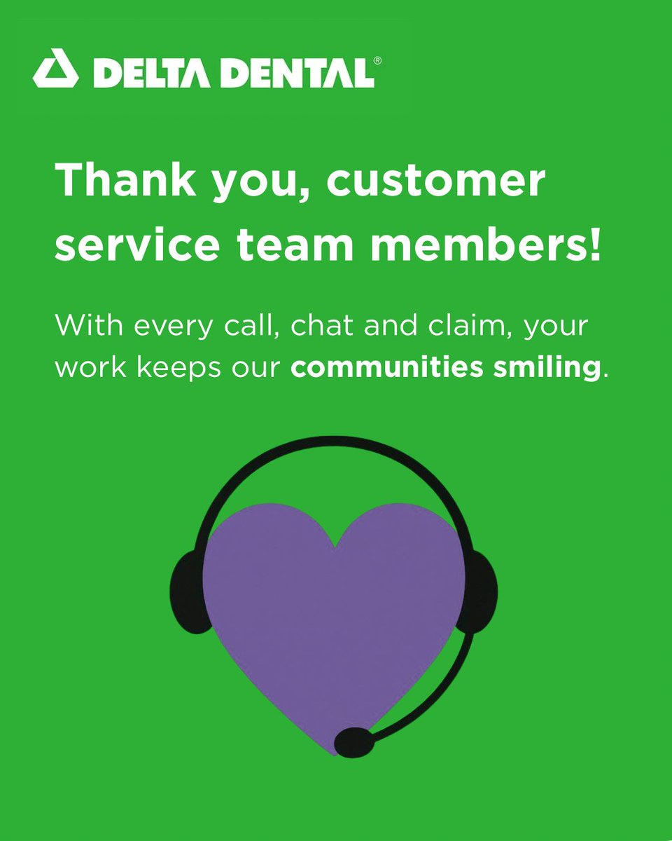 Behind exceptional service are exceptional team members. 💚

Thank you to our customer service team, who goes above and beyond every day to help our customers, providers and partners.

#CustomerServiceWeek #CustomerService #BestInClass
