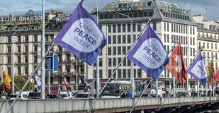 swiss_un's tweet photo. 6⃣ days until the Geneva Peace Week - For 12 years  now, one of the year's strongest events on #Peace🕊️from A-Z: action, art, climate, data, demining, displacement, gender, justice, security, water, youth... - and what we can do about it.
Full program➡️https://t.co/yE1p4TFJyr https://t.co/za6DrBAdZt