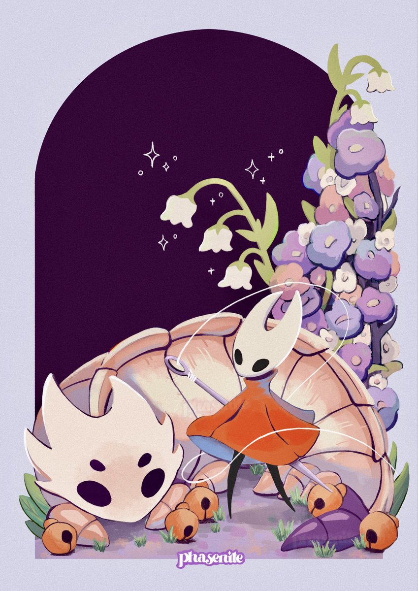 phasenite's tweet photo. Bells 🔔🪡

#silksongart #hollowknight #Hornet https://t.co/nZpKXyIv7Y