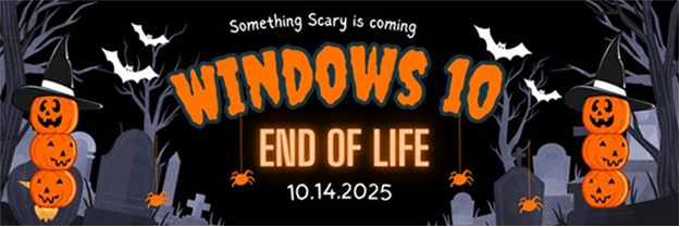 NorcoTech's tweet image. 👻 Don’t let your PC become a haunted house! 🎃

Sticking with Windows 10 after October = 🕷️ phishing, 🧛 ransomware &amp;amp; 🕸️ compliance nightmares.

Upgrade to Windows 11 &amp;amp; stay protected!
🔗 norcotech.com | ☎️ 301-519-0557
#CyberSecurity #Windows11 #Halloween #TechTips