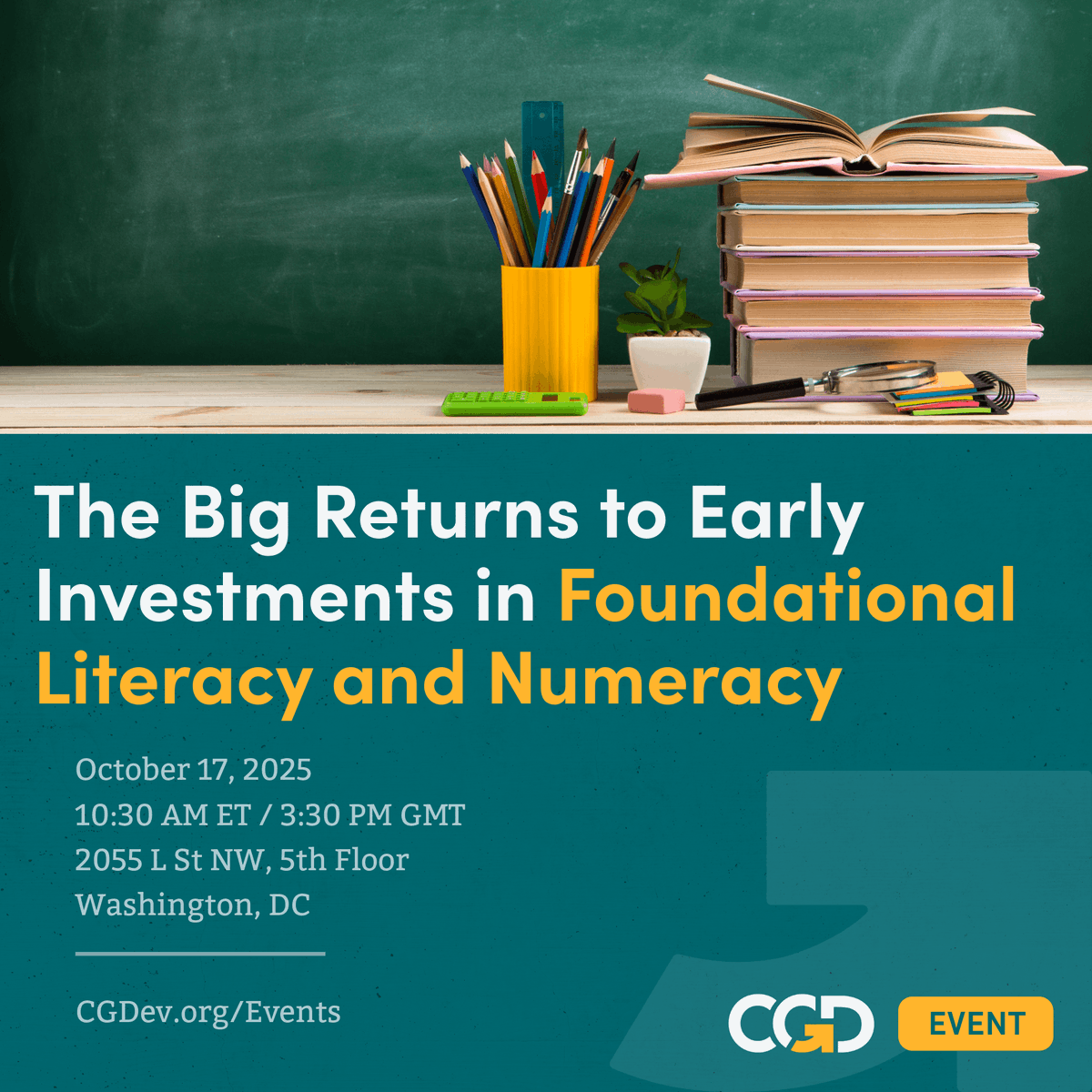 Center for Global Development tweet media