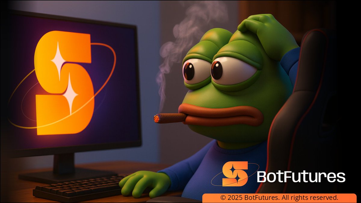 _botfutures's tweet photo. Pepe’s seen it all, the dips, the pumps, the sideways grind.📊
But he still believes in $FUTURES 🐸
Because real traders don’t quit, they accumulate.

#FUTURES #Solana #SolanaMemecoin #Crypto #CryptoCommunity #SolanaCommunity #DeFi #pumpfun #DEXScreener https://t.co/EpGp4PZ01U