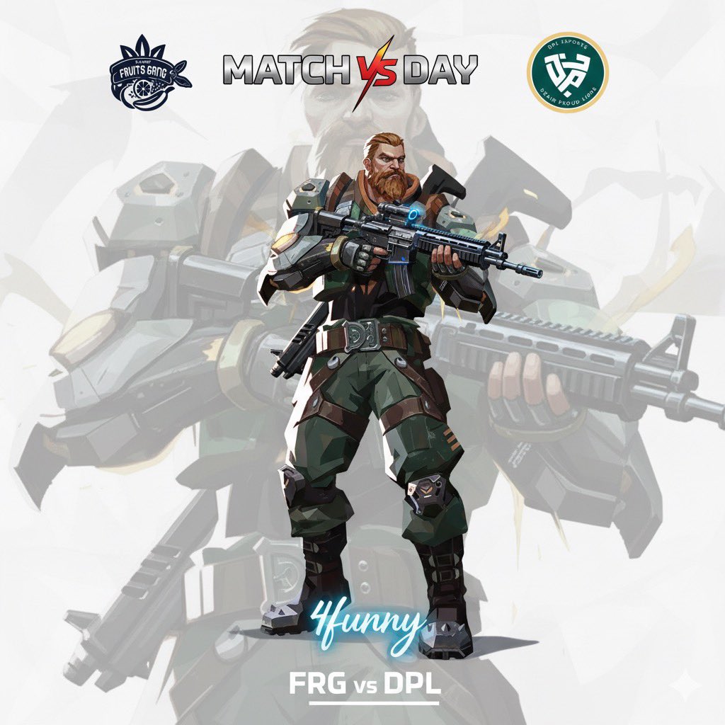 Match Day vs <a href="/dplesports/">DPL ESPORTS 🇩🇿</a> in IFA CUP!
Our team will face our former players, it will be a cool game 😎 
Game at 19:30dz time 🔥
#StayFreshFG
