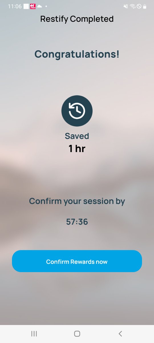 fumie0629's tweet image. Just reclaimed 1 hour with @Restify_App No doomscrolling. No distractions. Just focus.

休息したい？集中したい？それならRestifyで報酬も受け取ろう！

#FocusWithRestify
#continue_salon#パンダは癒し