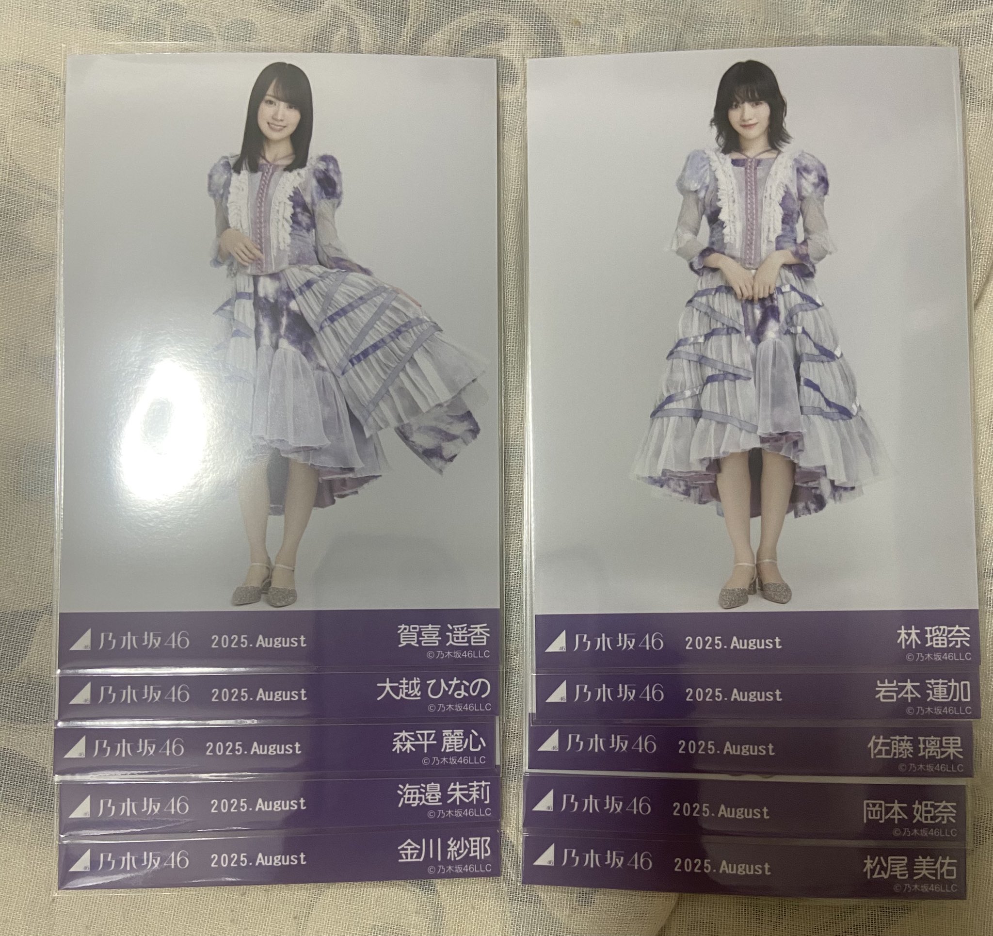 冨田菜々風 4周年コンサート衣装② ピオニーズ 直筆 ヨリ チュウ ヒキ コンプ 冨田菜々風 4周年コンサート衣装② ピオニーズ 直筆 ヨリ チュウ