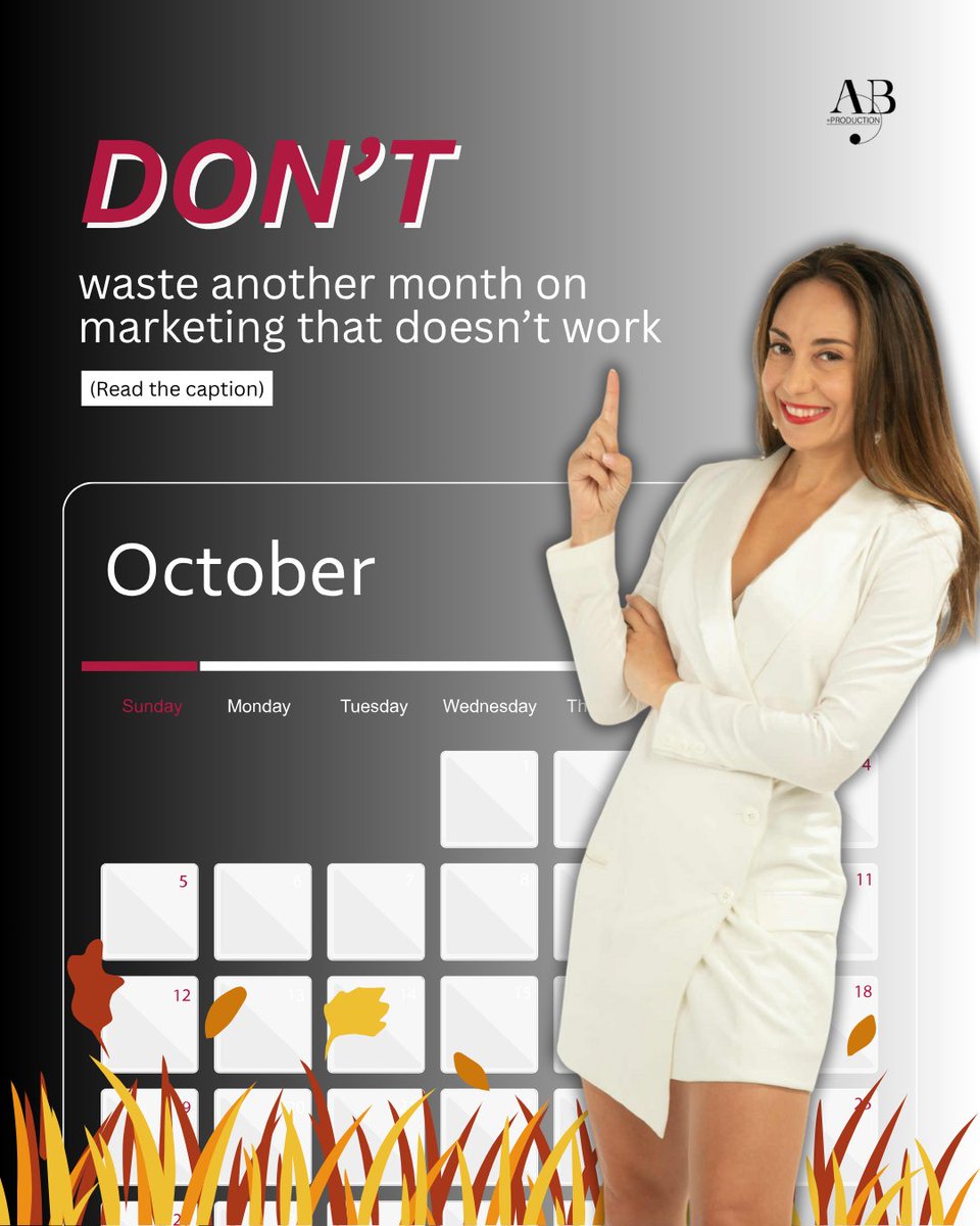 Are you wasting time and money on marketing that isn't working?
Here's the truth: Great products don't grow on their own—great marketing does that! If your business isn't scaling, you're failing at strategy, not just content. 
Stop guessing and start scaling. Send us a message.