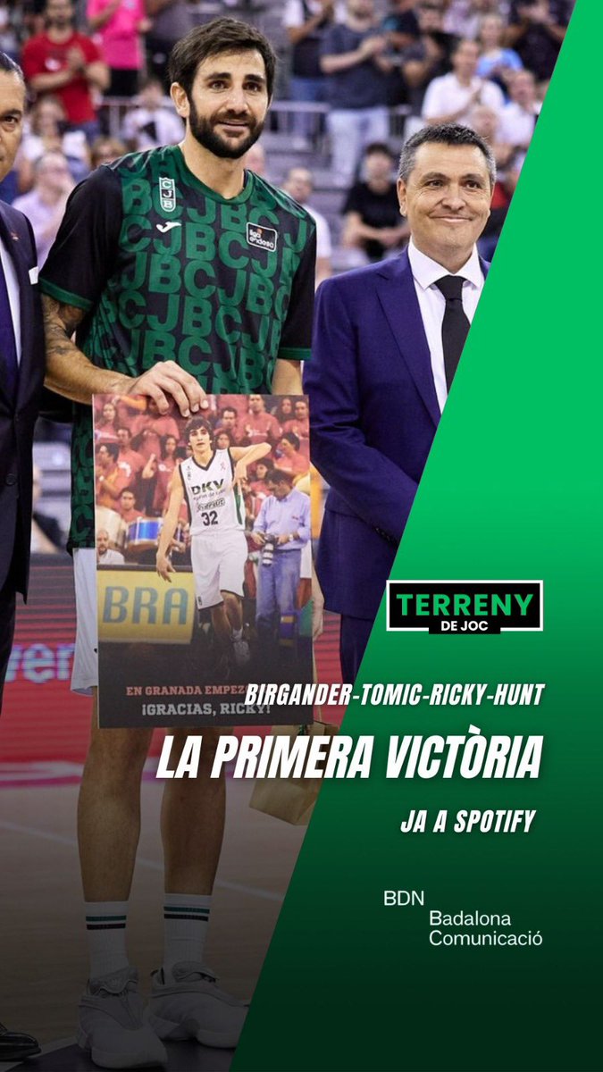 🎙️📻Ja disponible el programa d’aquesta setmana‼️

La <a href="/Penya1930/">Club Joventut Badalona</a> guanya la primera i el <a href="/cfbadalonasad/">CF Badalona SAD Oficial</a> goleja al Cornellà.

 🗣️Tot de la mà d’ <a href="/oriolmane/">Oriol Mañé Monfà</a> i
<a href="/sangildidac/">Dídac Sangil</a> 

Benvinguts al nostre TERRENY de JOC👇<a href="/bdncom/">Badalona Comunicació</a> 

open.spotify.com/episode/37IYL9…