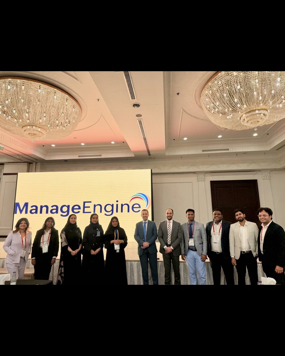ME_ITOM's tweet image. The first leg of #ITCON Saudi Arabia 2025 in Jeddah is a wrap! Huge thanks to the amazing audience 🙏. Our product expert, Rebecca D&apos;Souza, shared insights on “Future-Ready IT: Unraveling Complexity with Full-Stack Observability &amp;amp; AI.” Next stop: Dammam! 

#ManageEngine #ITOM