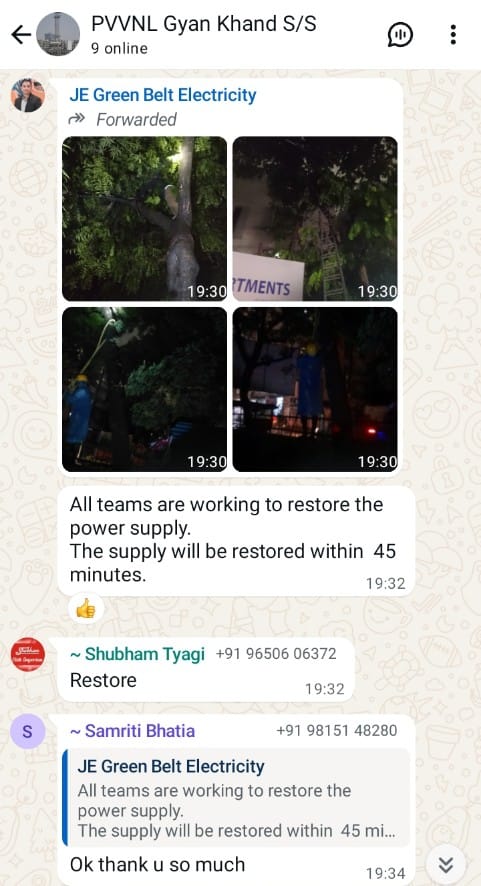 IiiCe69040's tweet photo. @pvvnlghaziabad 
Heavy rain me supply restoration div 8 ghaziabad https://t.co/YX6D9j47qa