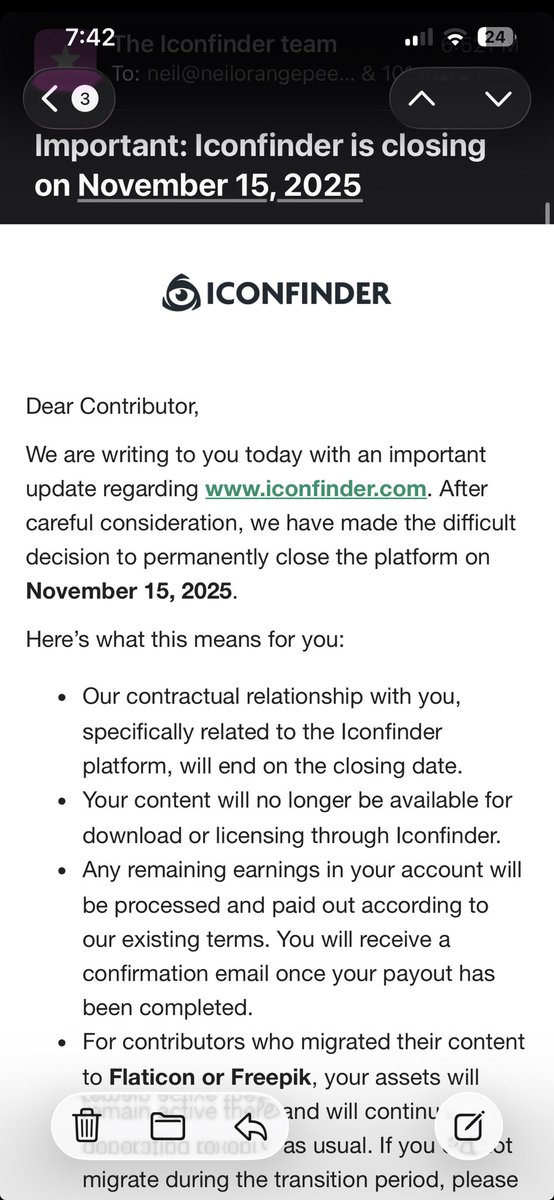 cioadave's tweet image. You can’t be serious. Thinking loud about icons use in future. RIP #iconfinder