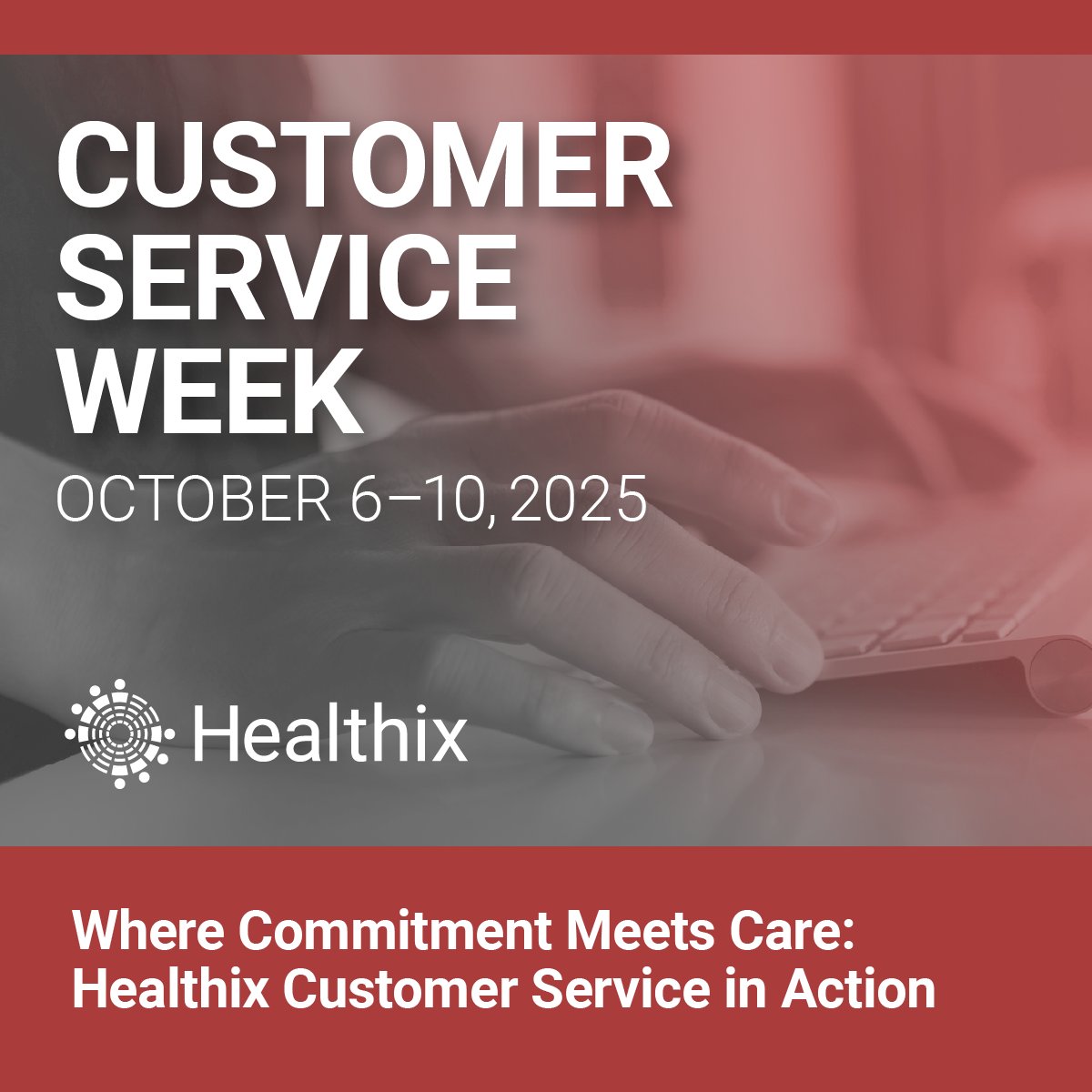 “For me, it’s all about building trust.”
At Healthix, I personalize every interaction by listening, engaging, and ensuring customers feel heard and supported.
— Ina, Associate Director, Customer Support
Testimonial: healthix.org/customer-servi…
#HealthixCustomerSupport #TeamHealthix