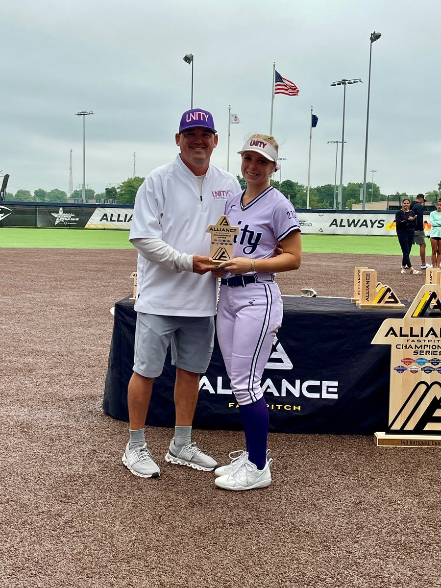 AdairAmsler2028's tweet image. Happy belated national coaches day to my amazing coaches, Dave Amsler (aka dad) and @UnityCoachJosh! And an extra special thanks to my dad for always taking the time to help me work and being my biggest supporter… I'm so thankful to be able to call you, my coach and my dad! 💜…