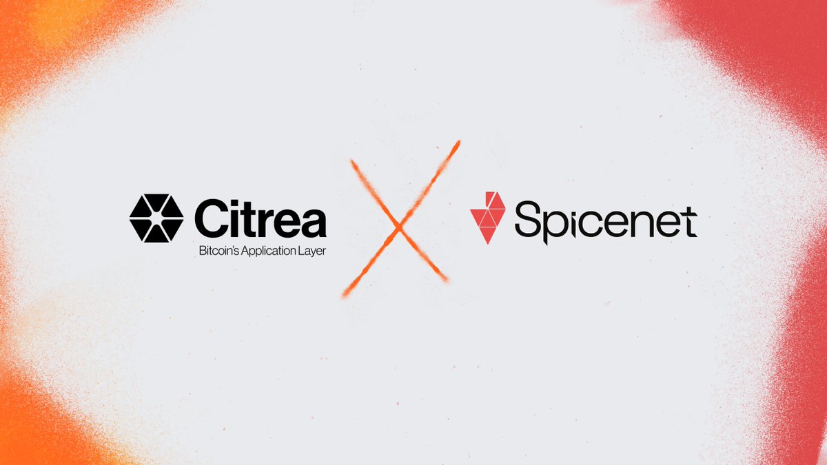 citrea_xyz's tweet image. Spice Flow by @spicenetio is live on Citrea Testnet!

Spice Flow provides a single API/SDK for ₿app builders to:

- Instantly scale to new chains
- Eliminate onboarding barriers &amp;amp; friction
- Make apps feel native everywhere

Learn more below:
👇
bit.ly/spice_flow
