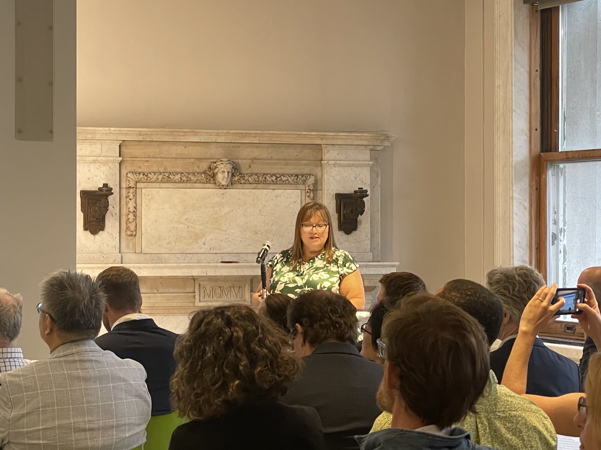BEExNY's tweet photo. Last Tuesday, nearly 100 people, in-person and online, joined BE-Ex and the Swedish Energy Agency (SEA) for a moderated panel on thermal energy networks (TENs)!  Thank you to all who joined us!
⭐ ICYMI, access the event recording, slides &amp; photo album at: https://t.co/EheSndV9SN https://t.co/ZXx7Gf0QSj