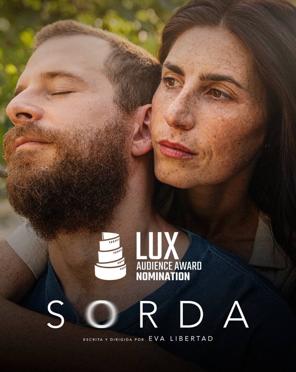 DistintoFilms's tweet image. 💥¡SORDA (DEAF) está nominada a los LUX Audience Awards 2026!💥

La ópera prima de Eva Libertad se verá en cines de toda Europa gracias al Premio del Público más grande del mundo @luxaudienceaward 🎞️

A partir de ahora ya podéis votar en 👉 luxaward.eu
