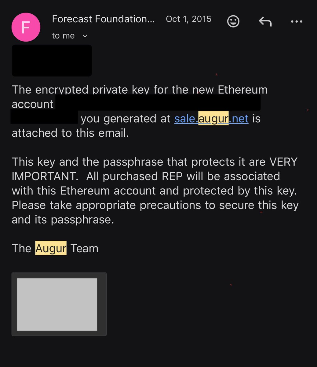 0xMakesy's tweet image. augur, a prediction market, was one of the first ICOs in 2015. they distributed tokens via email (now -99% from peak). the team tried unsuccessfully for 3+ years (pre-RPC/wallet APIs) to build a basic webapp on ETH before soft rugging

tech adoption takes longer than you think