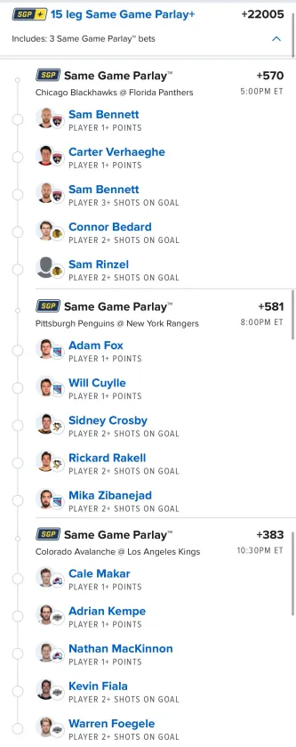 Chedzz's tweet photo. The NHL Opening Day Mega (+22000) 🏒☢️

⭐️Collab with @PuckPicks1 + @NewmsBets 
🔗In the Replies! 
❤️if are excited for NHL SZN

You know what they say, this shit is NOT hitting but imagine. And boy do we have some specials lined up this hockey year. 

#NHLPicks #GamblingX https://t.co/zKDRsmz5mh